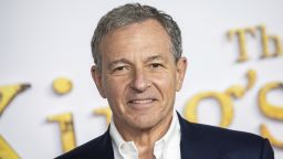 Bob Iger poses for photographers at the World premiere of the film 'The King's Man' in London Monday, Dec. 6, 2021.