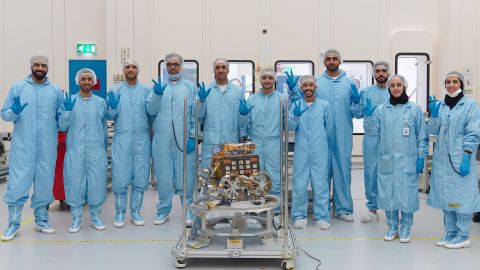 The Rashid Rover was built at Dubai's Mohammed bin Rashid Space Centre.