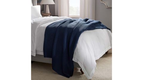 3. Waffle Bed Blanket