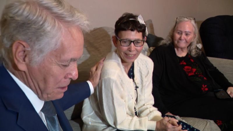 NextImg:Video: Texas family reunites with daughter kidnapped 51 years ago | CNN