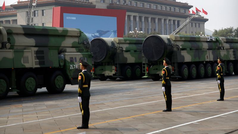 China could have 1,500 nuclear warheads by 2035: Pentagon report | CNN Politics