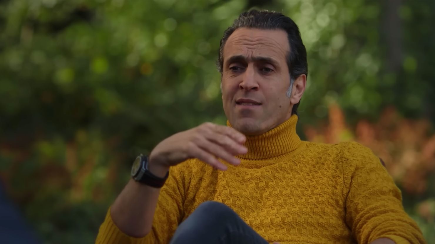 Karimi said death threats were made against him, and spoke about the intimidation and threats he says his family and close friends have endured in an interview with Iranian-American comedian Max Amini.