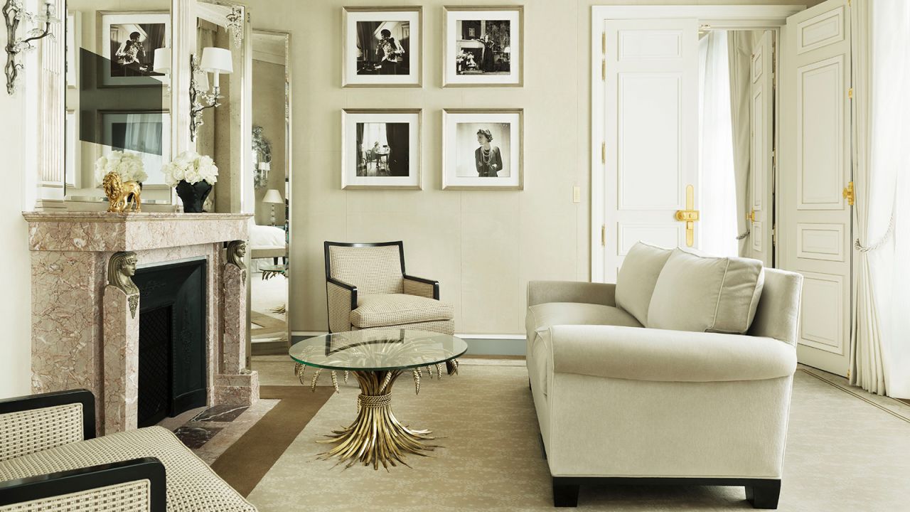 <strong>Ritz Paris, France: </strong>This French grande dame has suites named for greats including Charlie Chaplin, F. Scott Fitzgerald and Maria Callas. Rates for the Coco Chanel Suite begin at $56,000 per night.