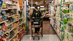 A shopper visits Albertsons at 3901 Crenshaw Blvd on Friday, Oct. 14, 2022 in Los Angeles, CA. 