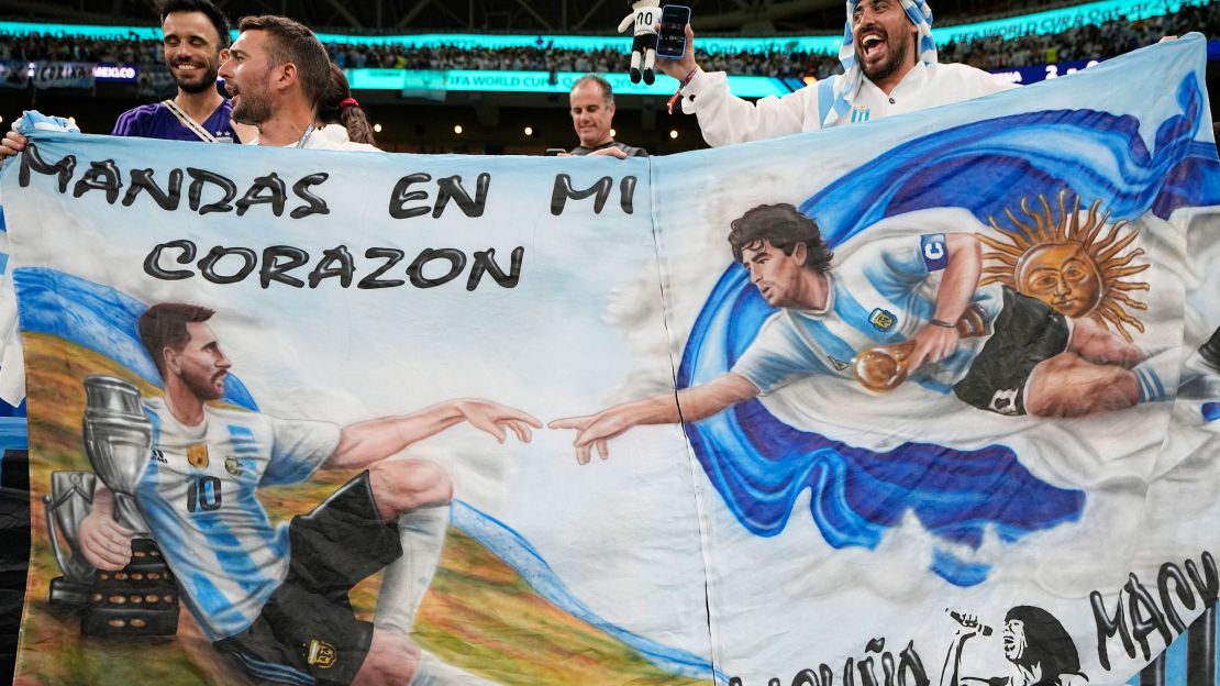 Messi may have thought this tournament would be the moment he stepped out of Maradona's shadow -- but things haven't gone entirely to plan.