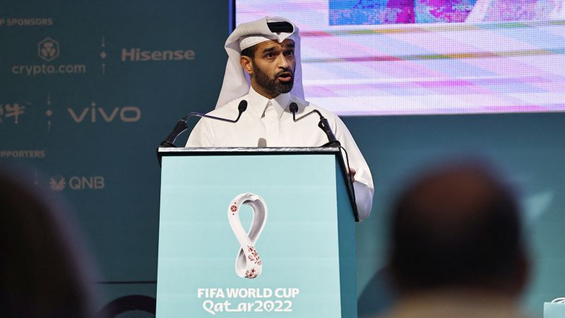 Qatar World Cup chief says between 400 and 500 migrant workers have died in projects connected to the tournament | CNN