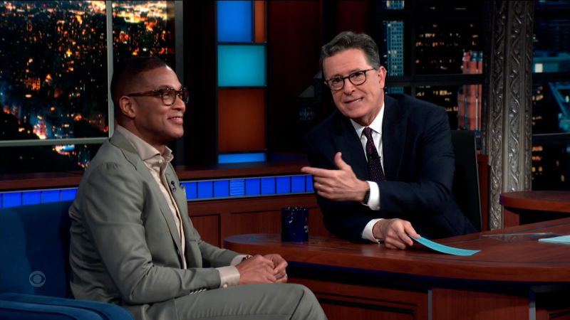 See Don Lemon talk with Stephen Colbert about getting up early | CNN ...