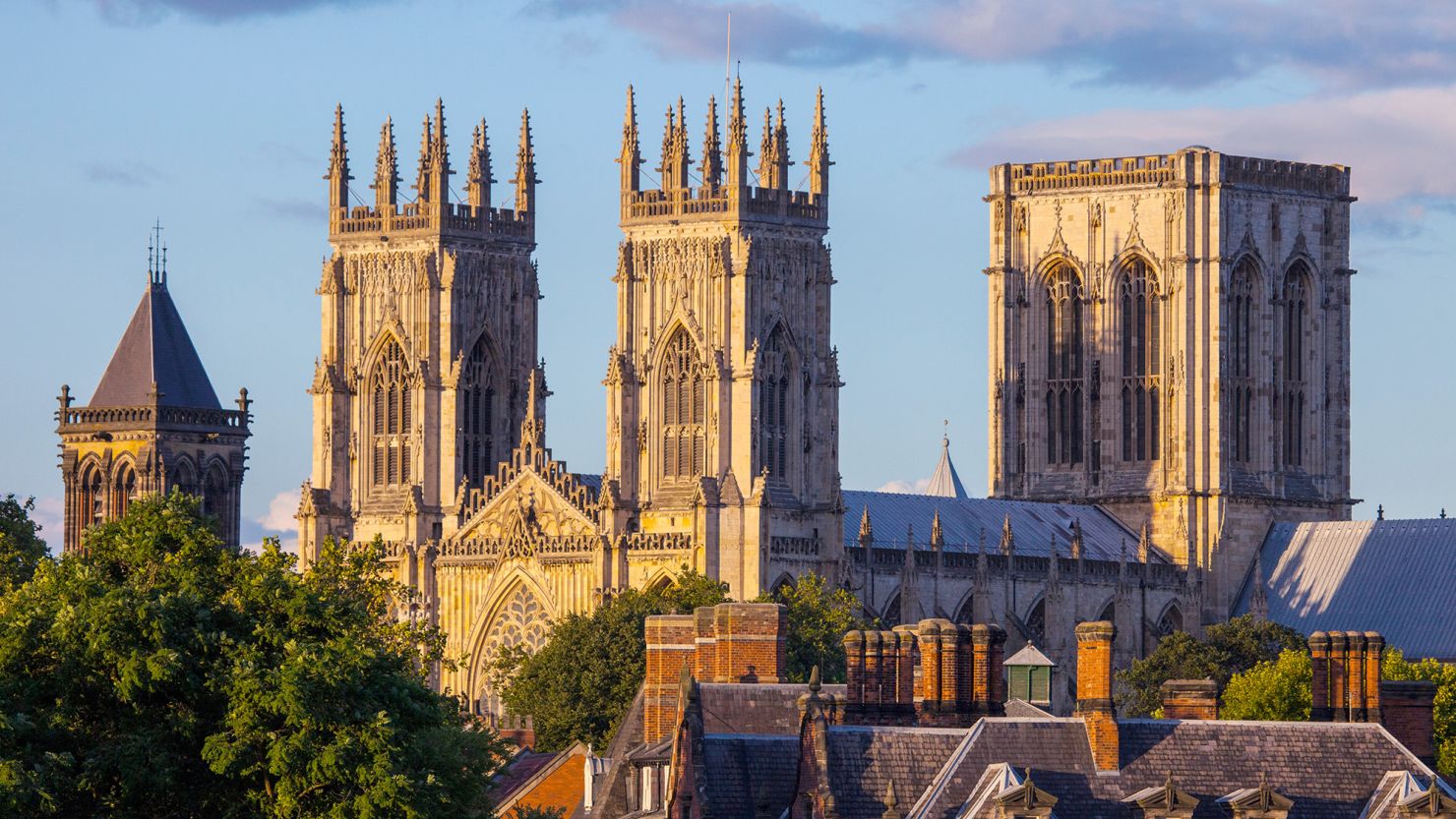 York Minster is the largest Gothic church in England and was constructed between the 13th and 15th centuries.