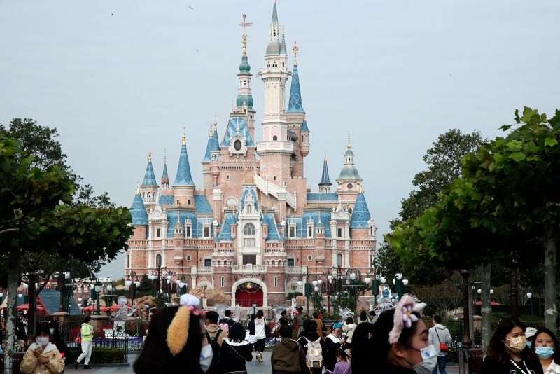 As China Grapples With Rare Protests, Shanghai Disneyland Shuts Over ...