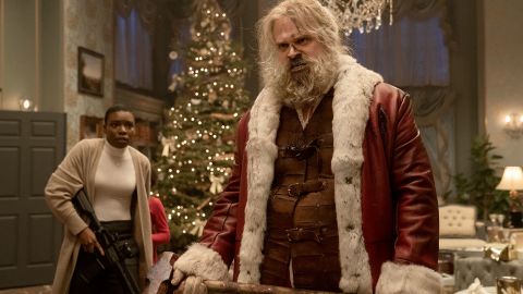 David Harbour as a new version of a 'bad' Santa in this year's 'Violent Night.'