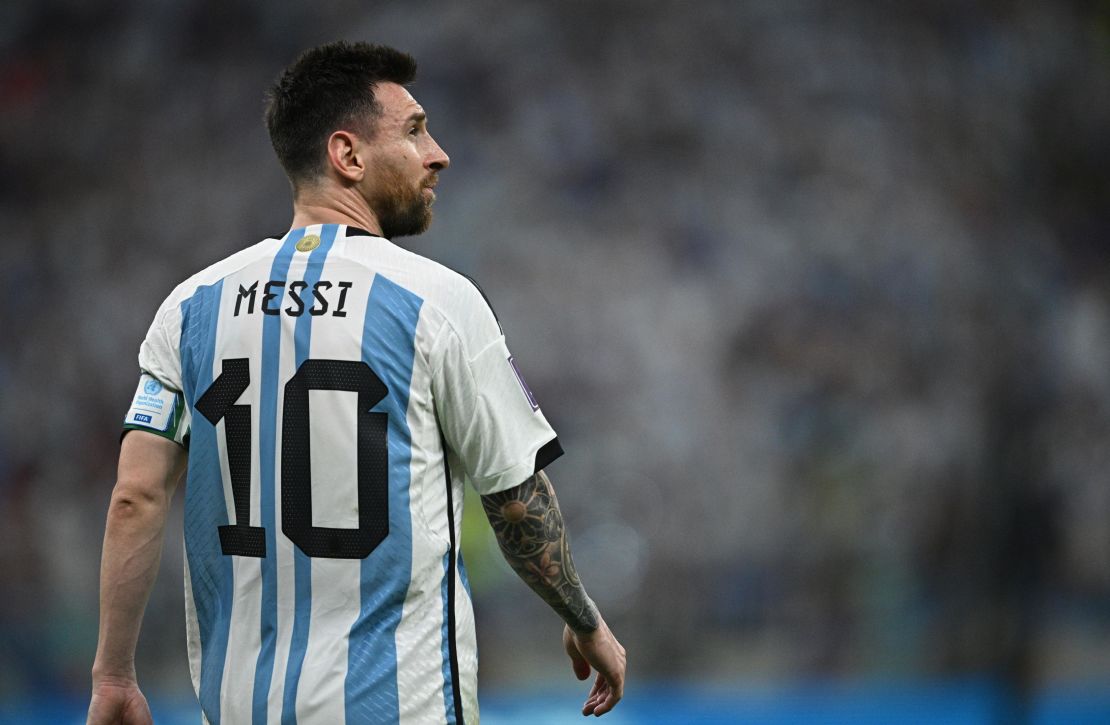 Fifa World Cup Qatar 2022 Lionel Messi Argentina Sports Poster