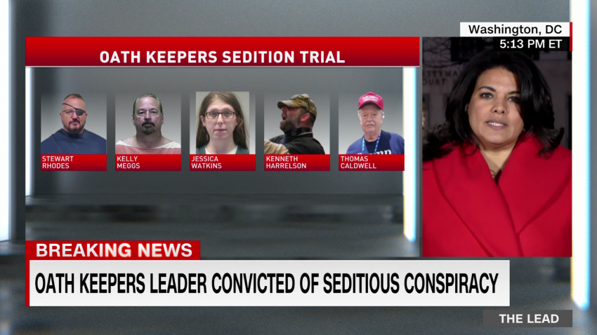 Oath Keepers: What the sedition verdict means for the Justice Department's investigation of Trump 1 TL SIDNER PANEL JAKE TAPPER LIVE_00042607.png