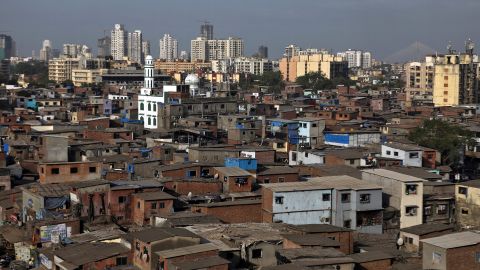 A view of Dharavi, one of Asia's largest slums, during a 21-day nationwide lockdown to slow the spreading of coronavirus disease (COVID-19), in Mumbai, India, April 9, 2020.