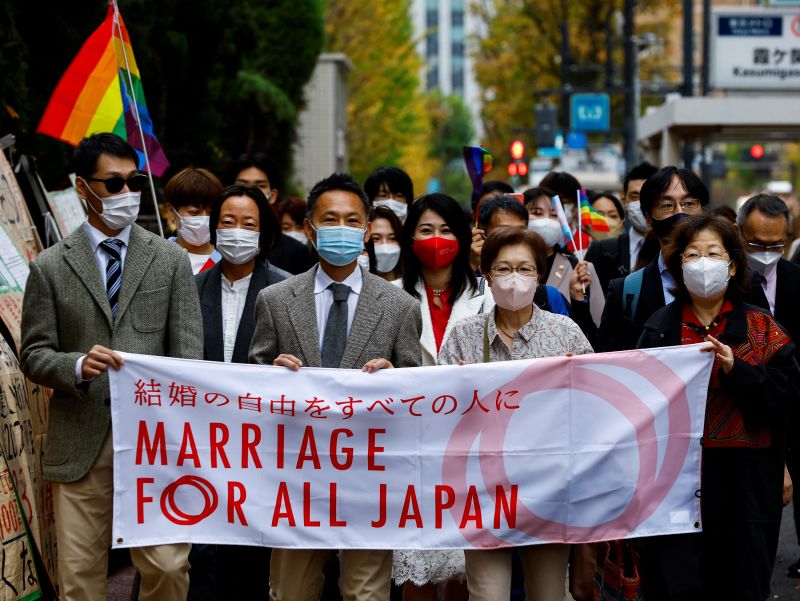 Japan court rules same-sex marriage ban is constitutional, but activists see a silver lining image