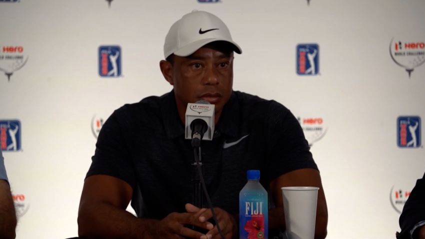 Tiger Woods Presser