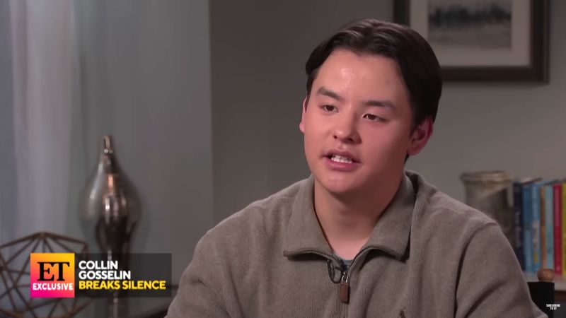 Collin Gosselin dit que “Jon & Kate Plus 8” a déchiré sa famille