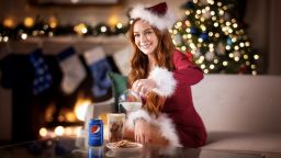 EMBARGOED Pepsi Lindsay Lohan holiday campaign