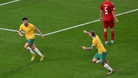 Sports News: Australia stuns Denmark to reach World Cup knockout stages