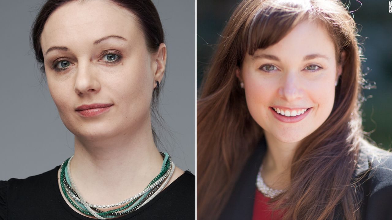 Oleksandra Gaidai and Kristina Hook