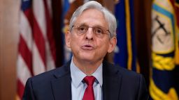 Attorney General Merrick Garland speaks at a news conference about a jury's verdict against members of the Oath Keepers in the Jan. 6, 2021, attack on the U.S. Capitol, at the Justice Department in Washington, Wednesday, Nov. 30, 2022. (AP Photo/Patrick Semansky)