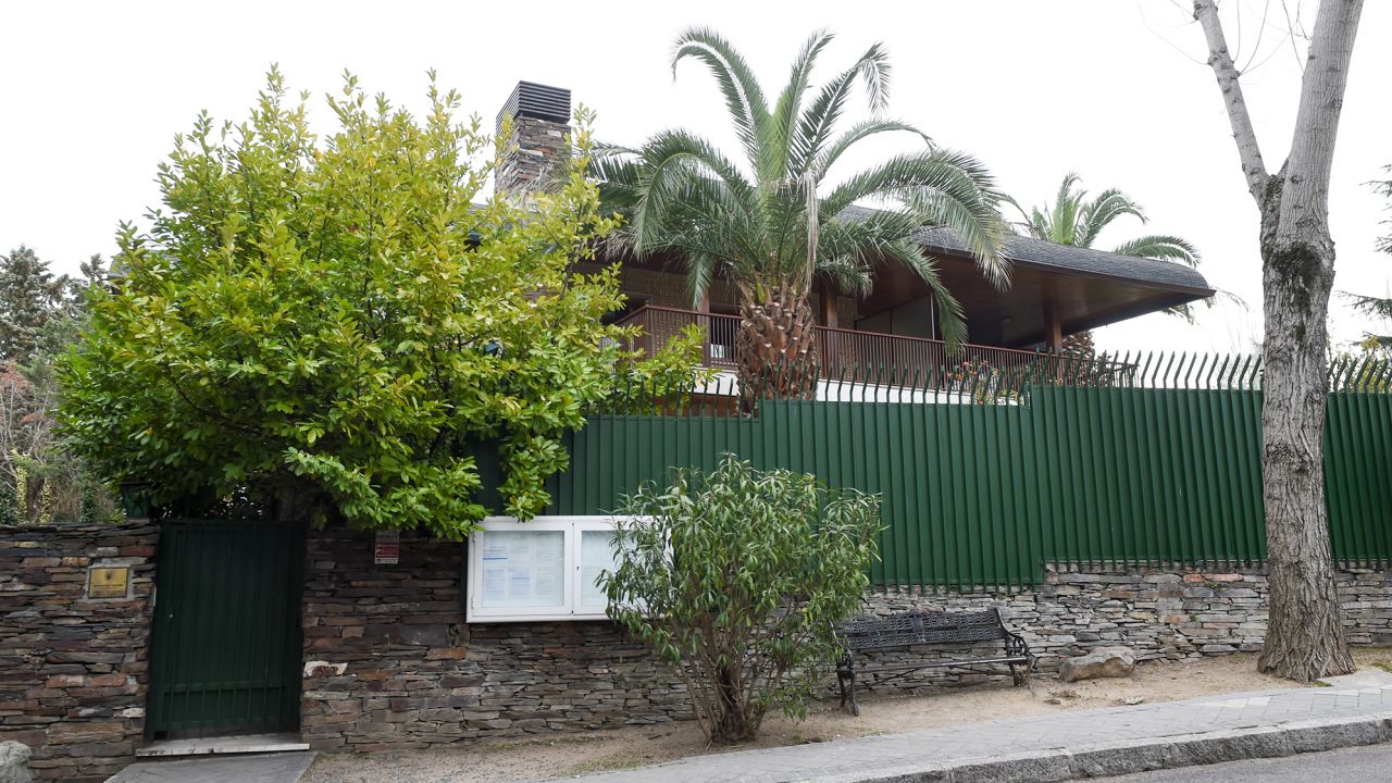 The embassy is located in north-east Madrid.