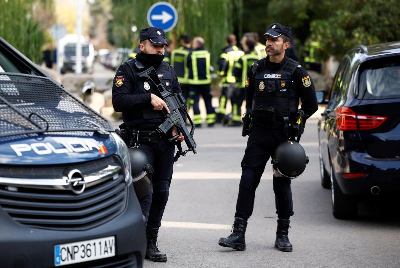 Explosion At Ukraine Embassy In Madrid Injures One Person, Officials ...