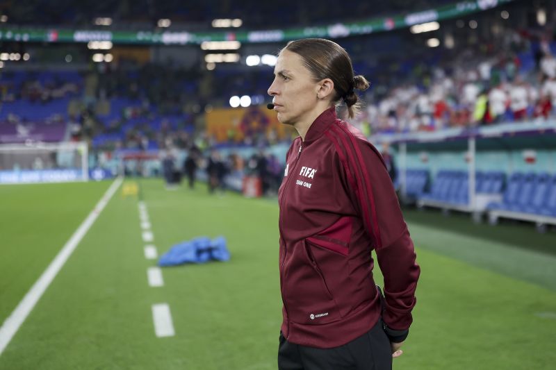 Stéphanie Frappart to make history as the first woman to referee a mens World Cup match CNN