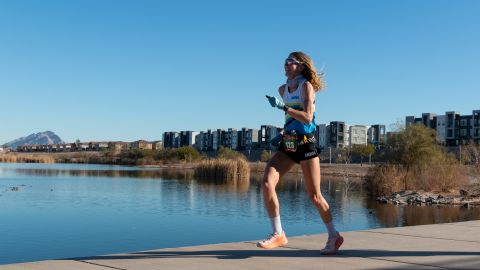 Herron currently holds the women's 100-mile world record, set in 2017.