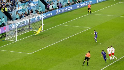 Lionel Messi has penalty saved but Argentina progresses to World Cup knockouts with win 3 Szczesny saves a penalty from Messi.