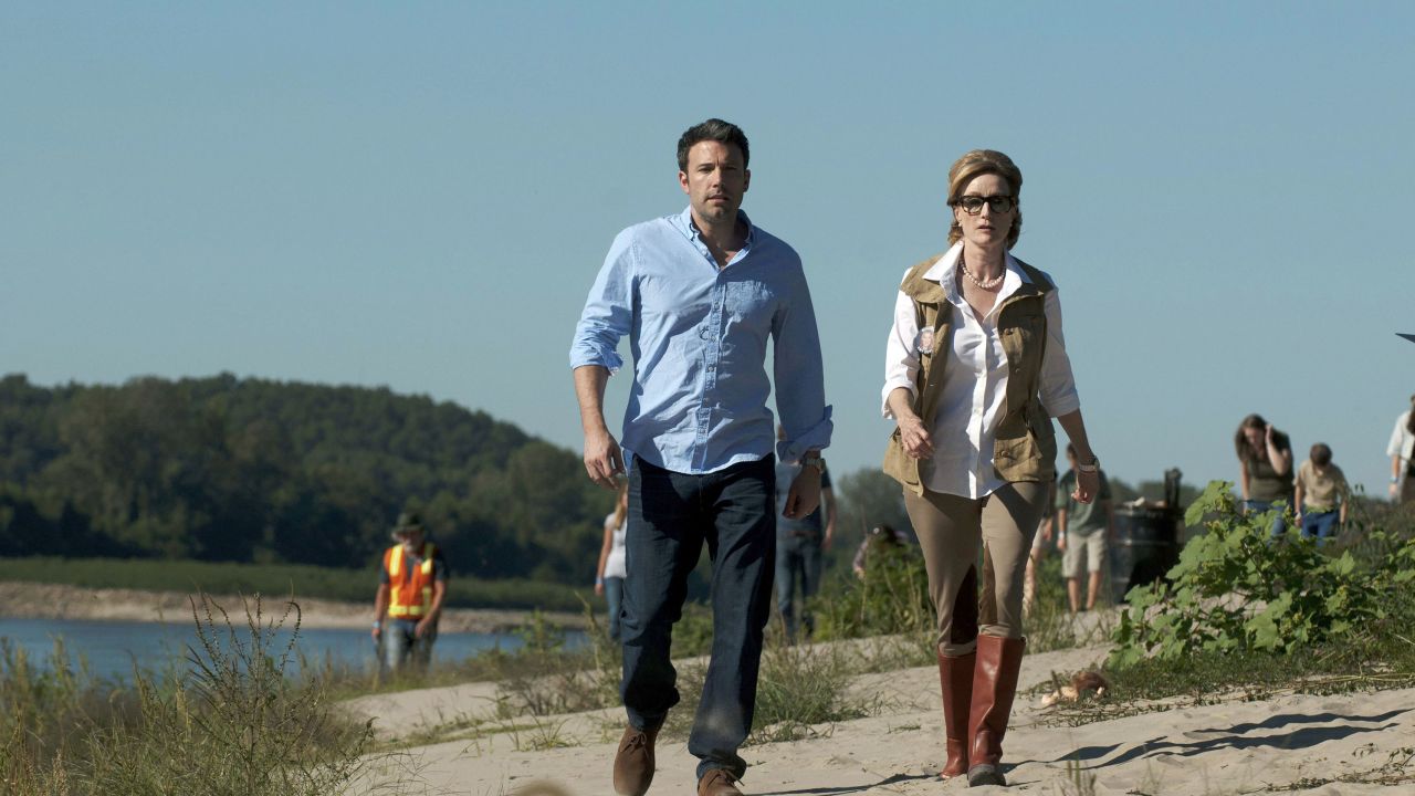 Banes seen here with Ben Affleck in 2014's 'Gone Girl.'