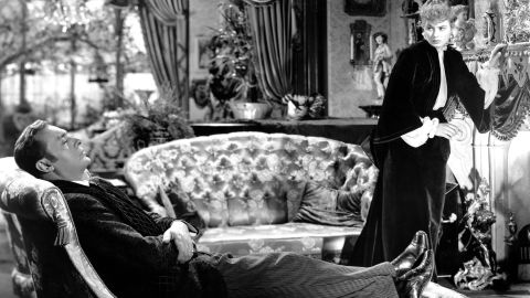 Charles Boyer and Ingrid Bergman in 1944 film, "Gaslight."