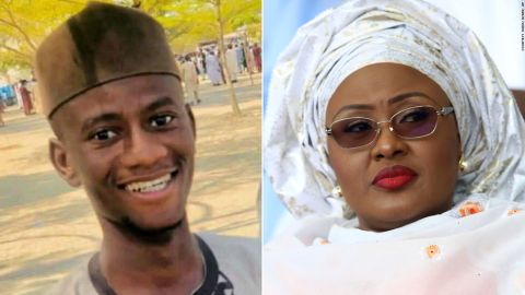 Nigerian student Aminu Mohammed Adamu was locked up and charged for allegedly defaming Nigeria's first lady, Aisha Buhari.