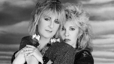 Christine McVie and Stevie Nicks were accelerated  friends erstwhile   Nicks joined Fleetwood Mac, protecting each   different   successful  a male-dominated industry.
