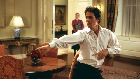 Hugh Grant plays the British Prime Minister who falls in love with his aide, played by Martin McCutcheon.
