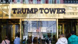 Mandatory Credit: Photo by Beata Zawrzel/NurPhoto/Shutterstock (13606634j)Trump Tower at 721-725 Fifth Avenue in the Midtown Manhattan, New York, United States, on October 22, 2022.Trump Tower In New York, United States - 22 Oct 2022