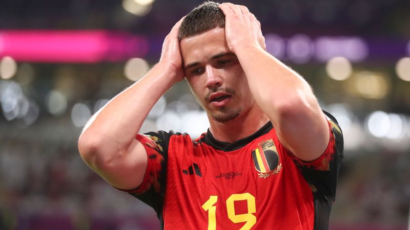 World Cup 2022: Why Belgium's second jersey was rejected