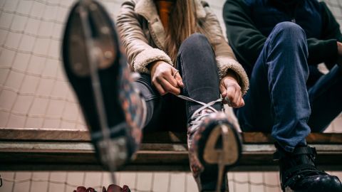 Have fun on the ice by skating in the same direction as others and watch out for holes and debris.