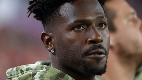A court-authorized arrest warrant has been issued for former Tampa Bay Buccaneer Antonio Brown after a domestic battery incident, Tampa police say.