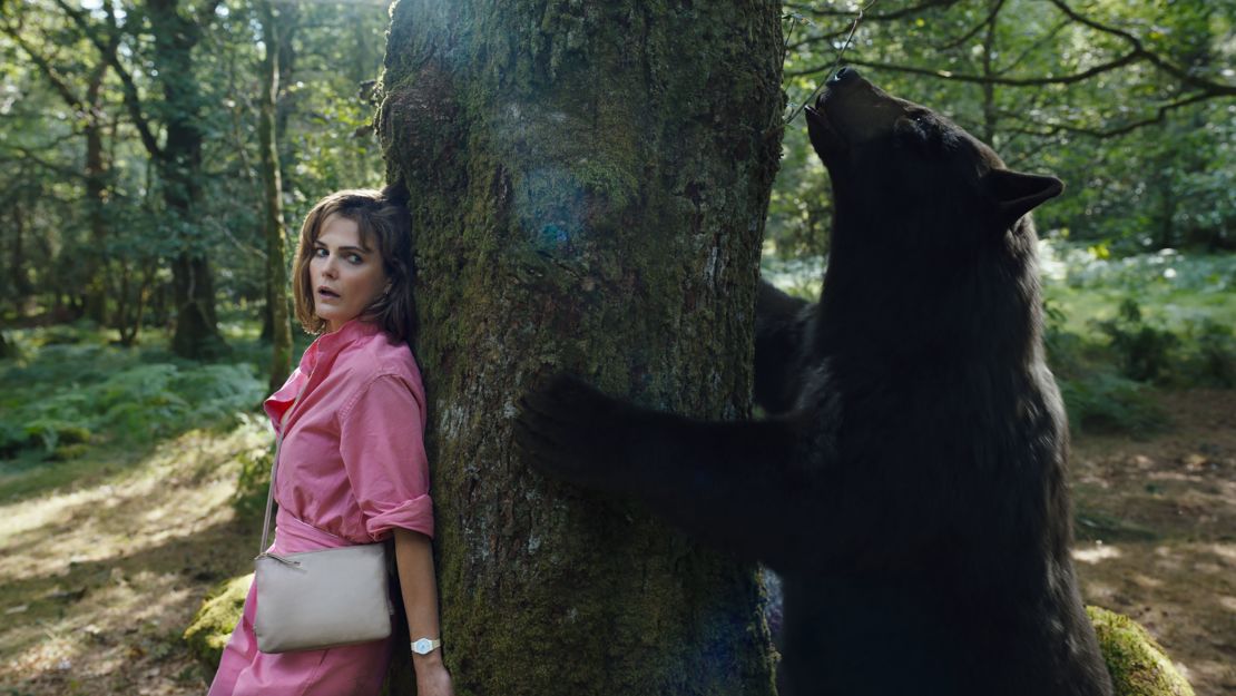 Keri Russell in "Cocaine Bear," directed by Elizabeth Banks.