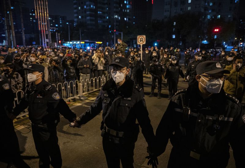 Covid-19 Protests: Chinese Police Are Using Mobile Networks To Track ...