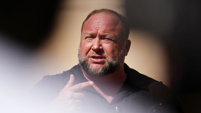 Alex Jones has filed for personal bankruptcy | CNN Business
