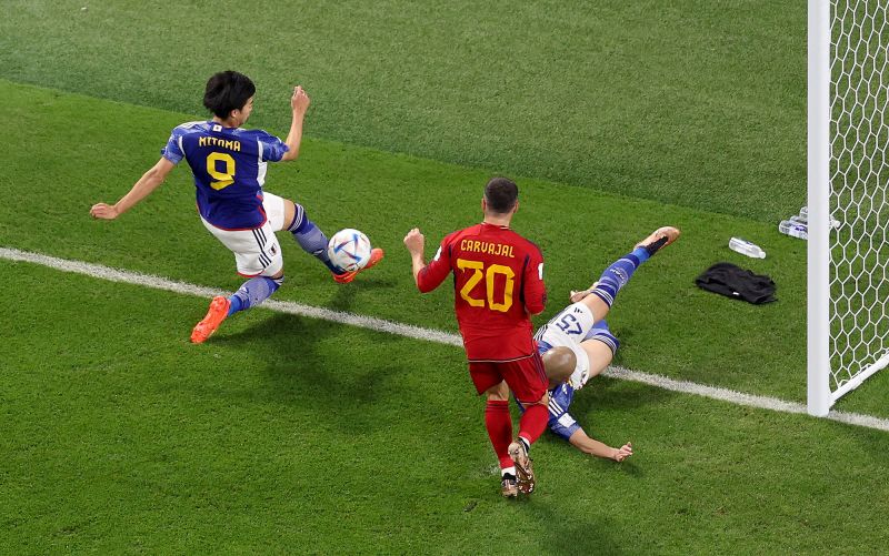Japan reaches World Cup knockout stages with hotly debated goal after ball appeared to go out of play CNN