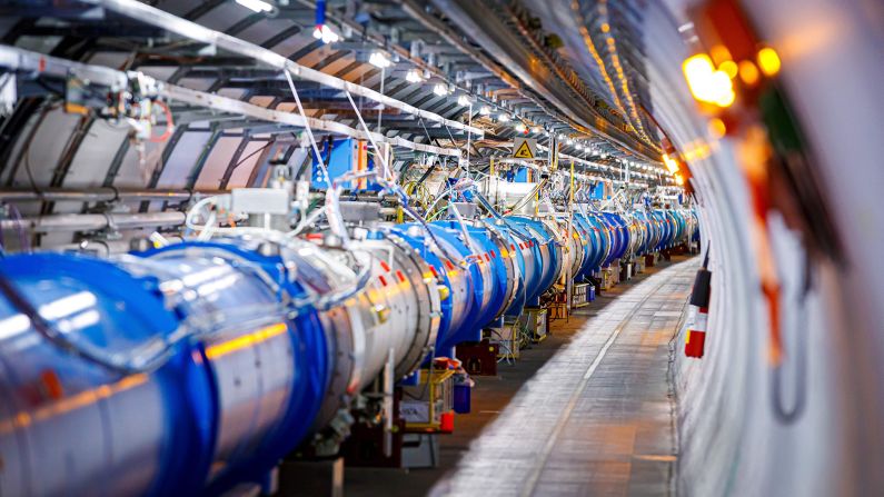 <strong>Large Hadron Collider, France/Switzerland: </strong>A donut-shaped tunnel beneath the border between France and Switzerland houses extraordinary research into dark matter.<br />
