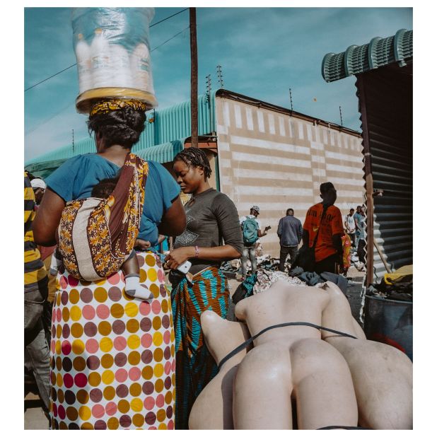 Soweto market, in Lusaka, Zambia, photographed by Kalenga Nkonge.