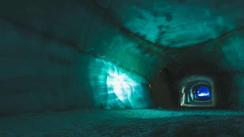 <strong>Langjokull Glacier Tunnel, Iceland:</strong> Billed as the largest manmade ice structure in the world, the Langjokull Glacier Tunnel winds its way deep into Iceland's second largest glacier, a two-hour drive from the capital Reykjavik. 