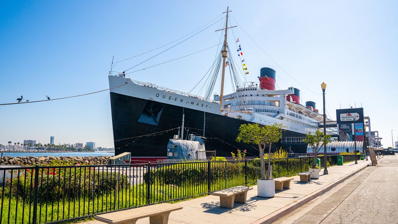 <strong>The Queen Mary, Long Beach, California:</strong> The Art Deco sailing vessel needs several million dollars' worth of repairs before she can welcome visitors again.