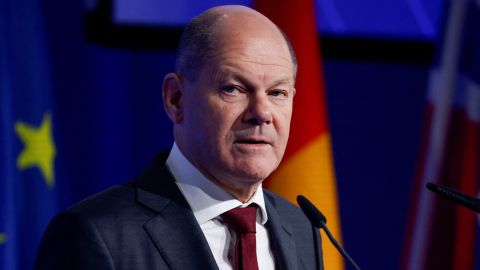 German Chancellor Olaf Scholz has so far resisted pressure to send German tanks to Ukraine.