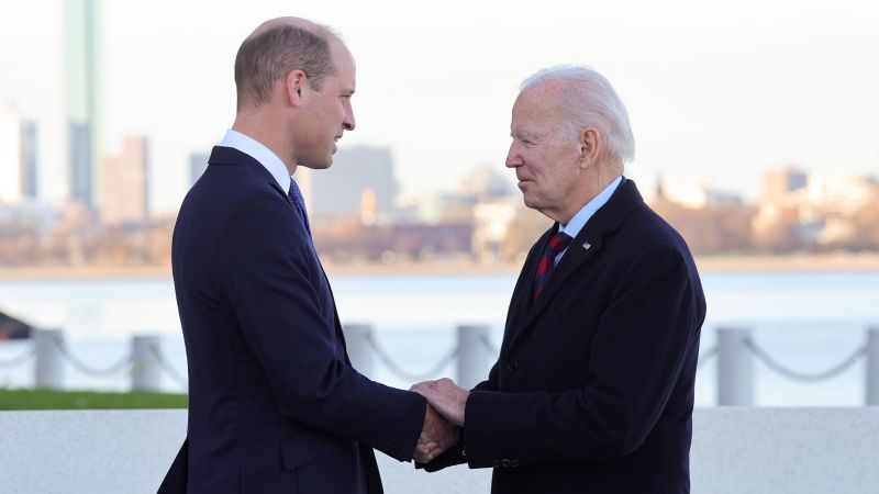 Biden meets with Prince of Wales in Boston – CNN