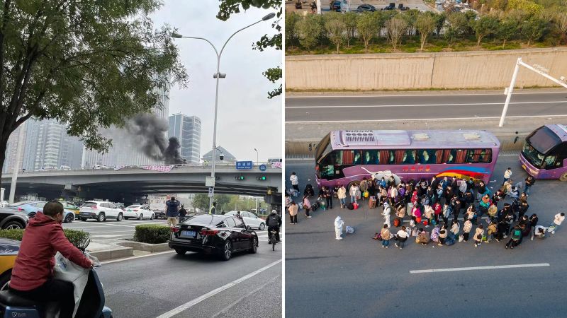 China Covid Protests: How A Deadly Fire Ignited A Week Of Dissent | CNN