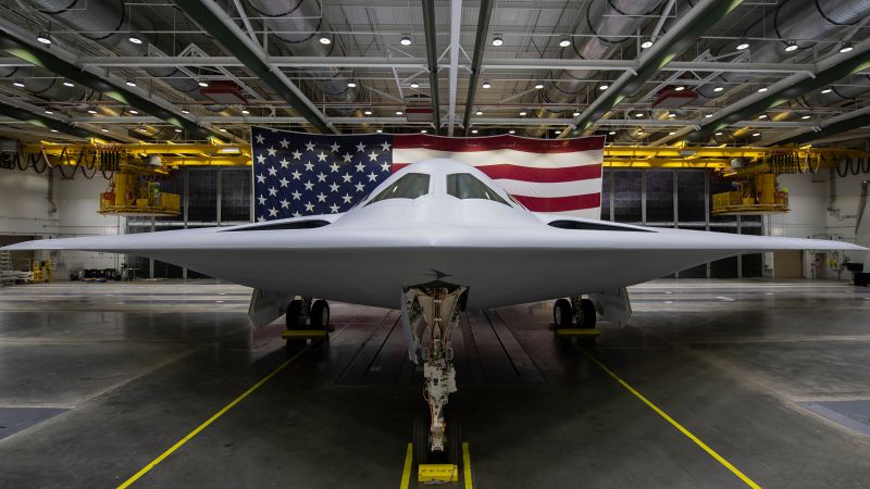 Air Force unveils B-21 Raider stealth aircraft